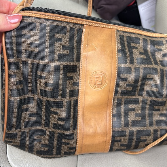 Fendi Vintage 1974 Zucca FF Crossbody Bag Excellent Condition < NO COA - Picture 3 of 8